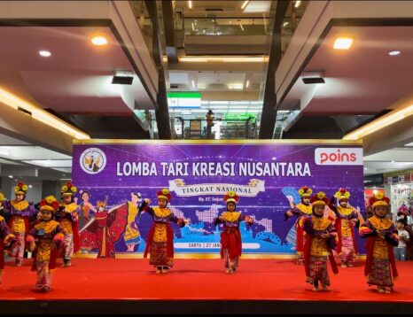 Lomba Tari Kreasi Nusantara Tahun 2024 di Mall Point Square Jakarta